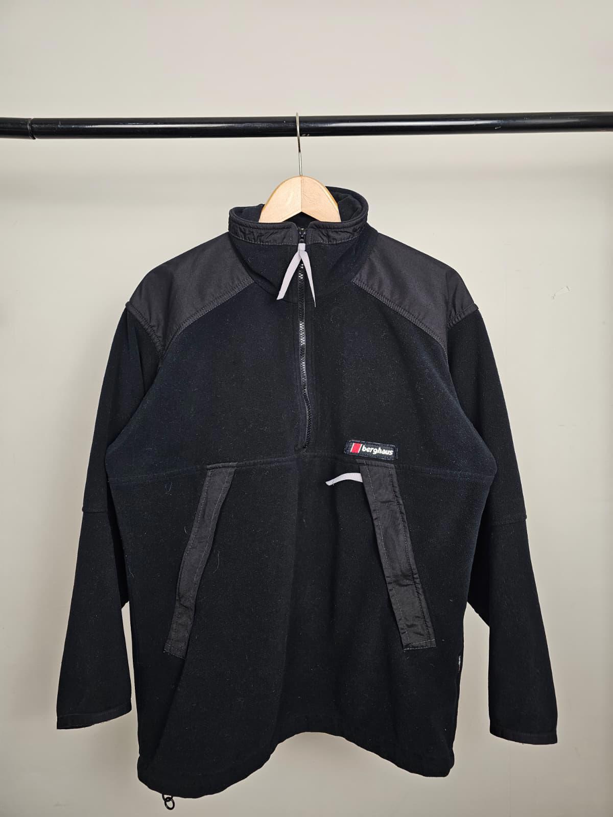 Berghaus Womens Vintage 90's Full Zip Technical Windproof Fleece Jacket - M