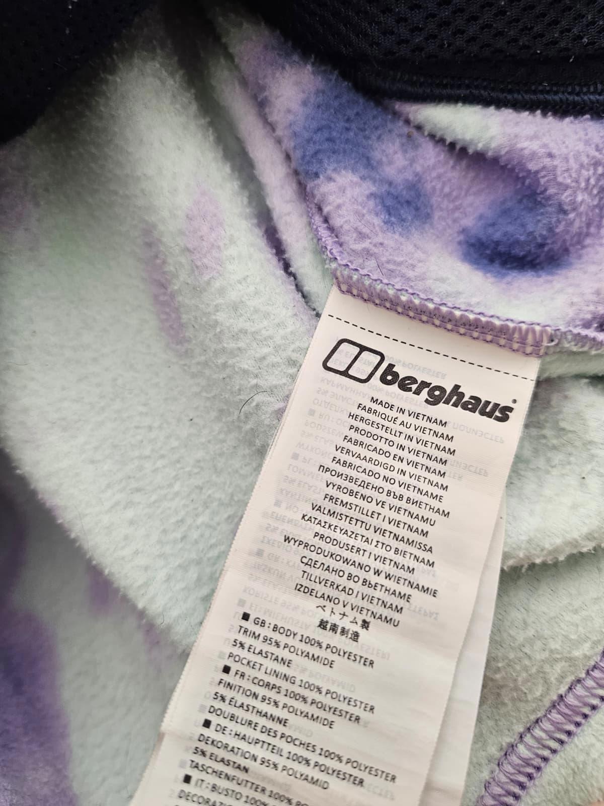 Berghaus Ascent 91 Dean Street Full Zip Fleece Jacket - Unisex - M/Medium