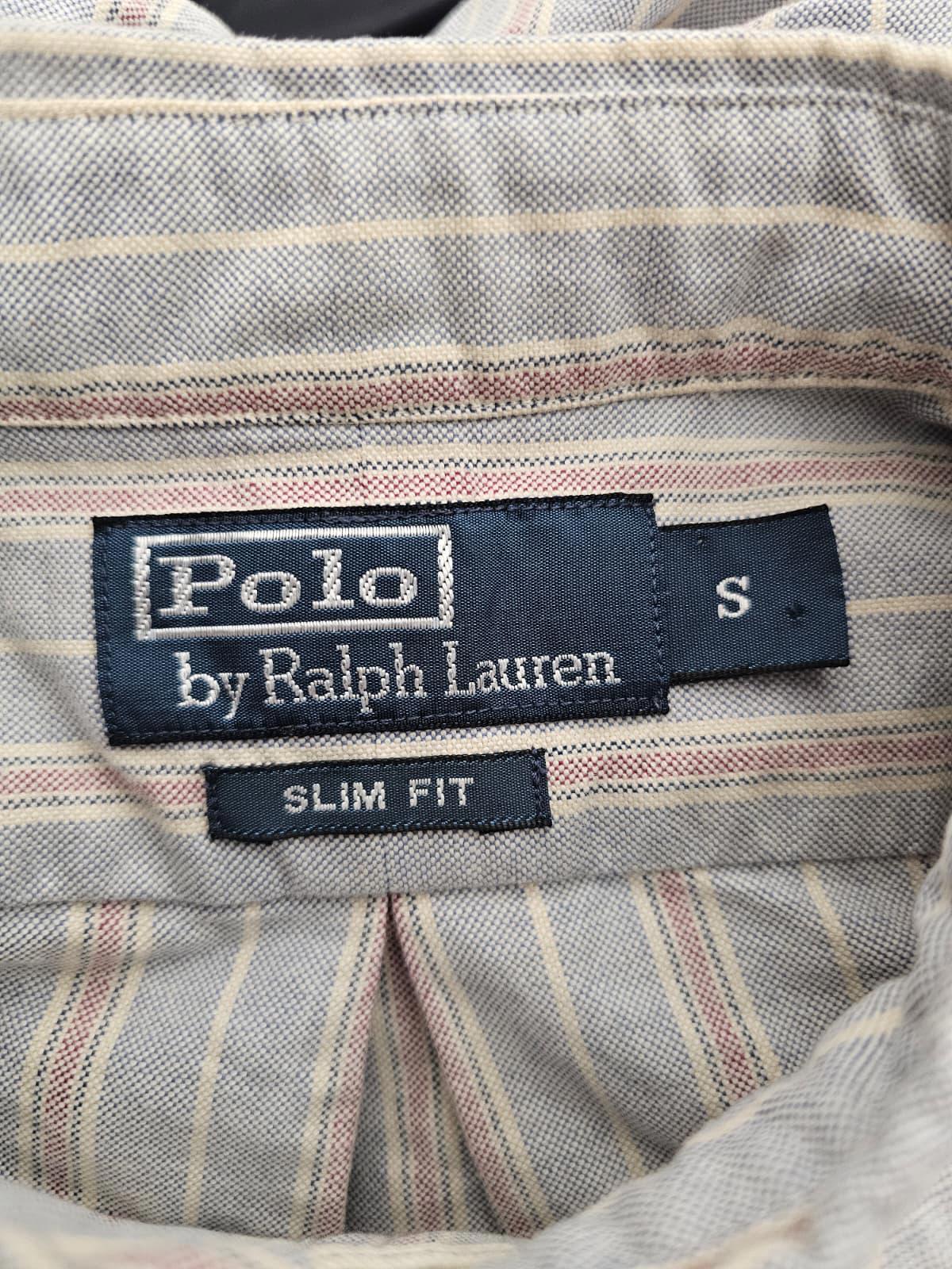Polo Ralph Lauren Long Sleeve Oxford Style Pin Stripe Shirt - S/Small - Slim Fit