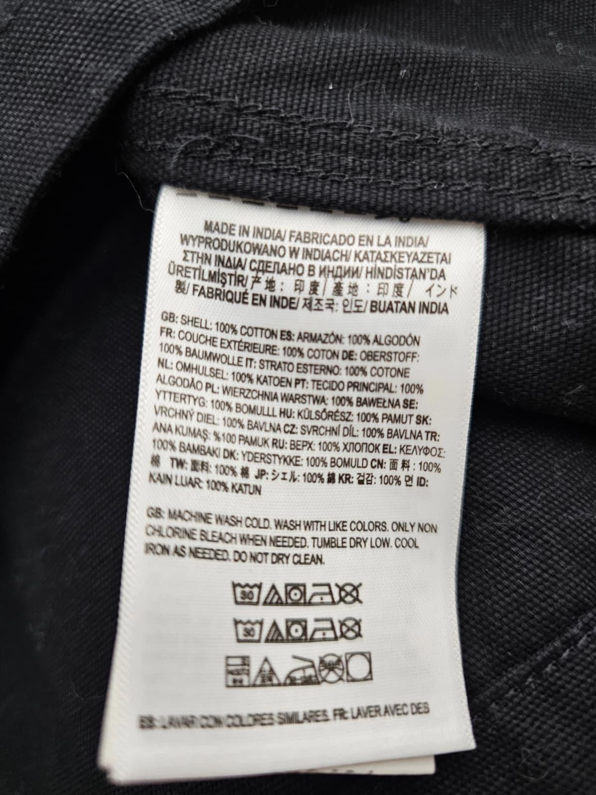 VANS Women's Drill Chore Style 100% Cotton Jacket/Coat - M/Medium - Black