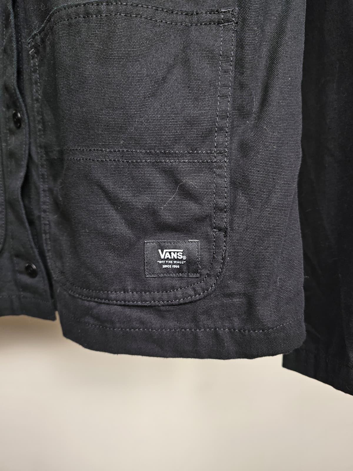 VANS Women's Drill Chore Style 100% Cotton Jacket/Coat - M/Medium - Black