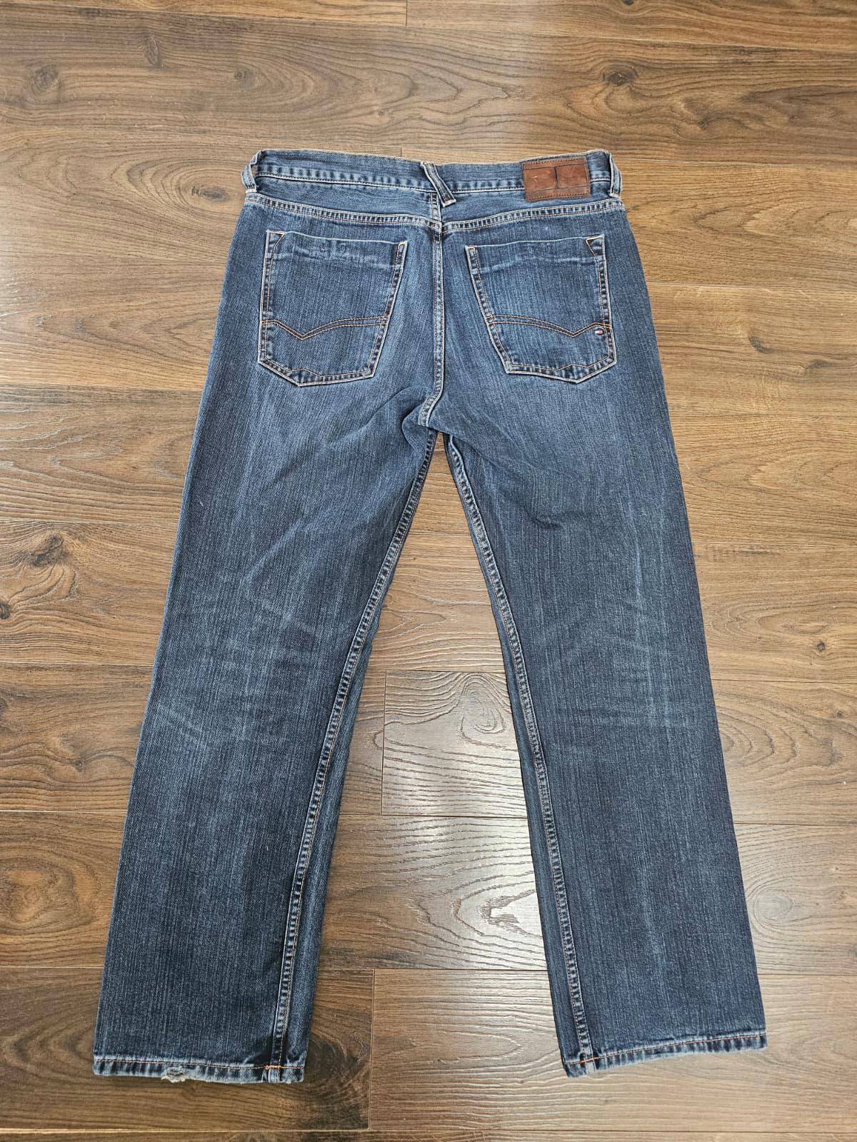 Tommy Hilfiger Mens Madison Regular Fit Blue Denim Jeans - W32/L30
