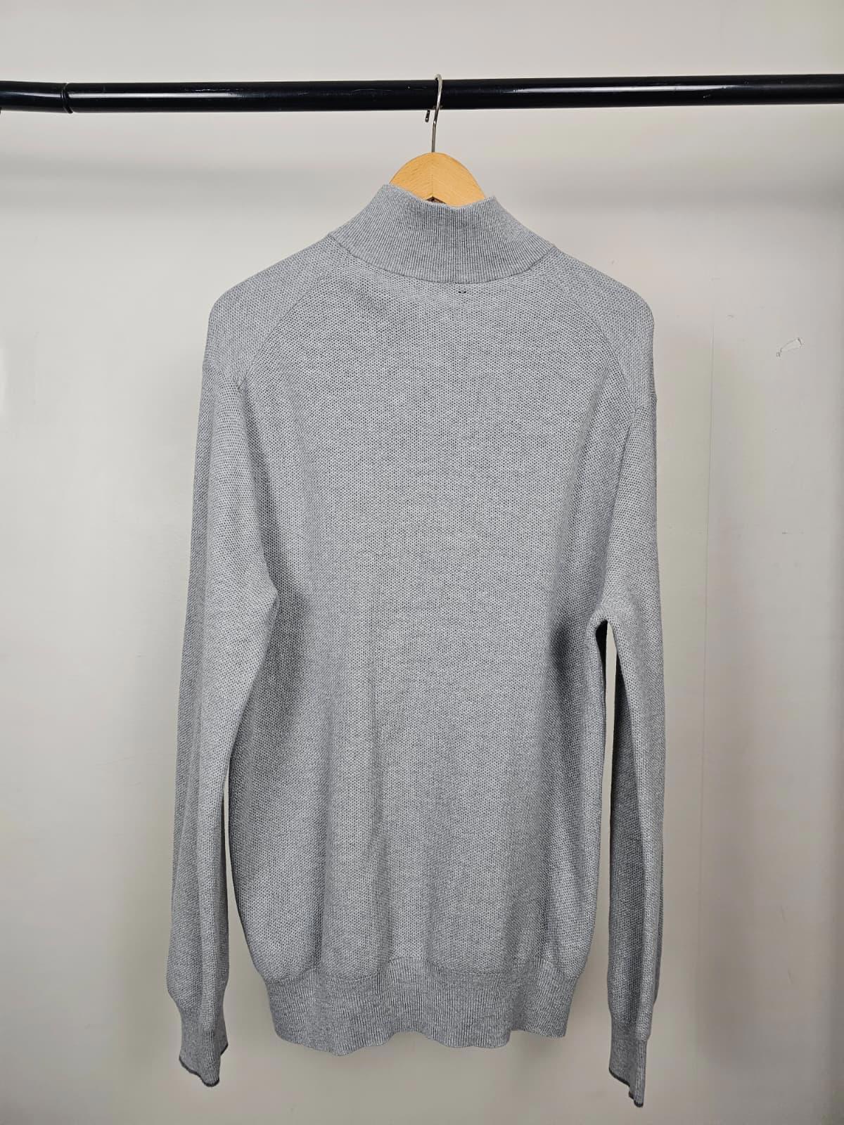 Ralph Lauren 1/4 Zip Plima Cotton Pullover Sweatshirt Jumper - XL/Extra Large