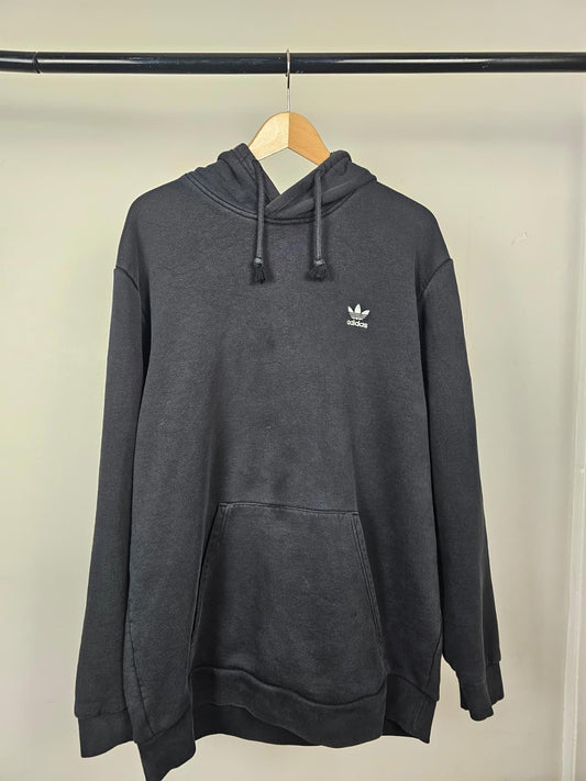 Adidas Mens Pullover Hoodie Jumper - XL/Extra Large - Black