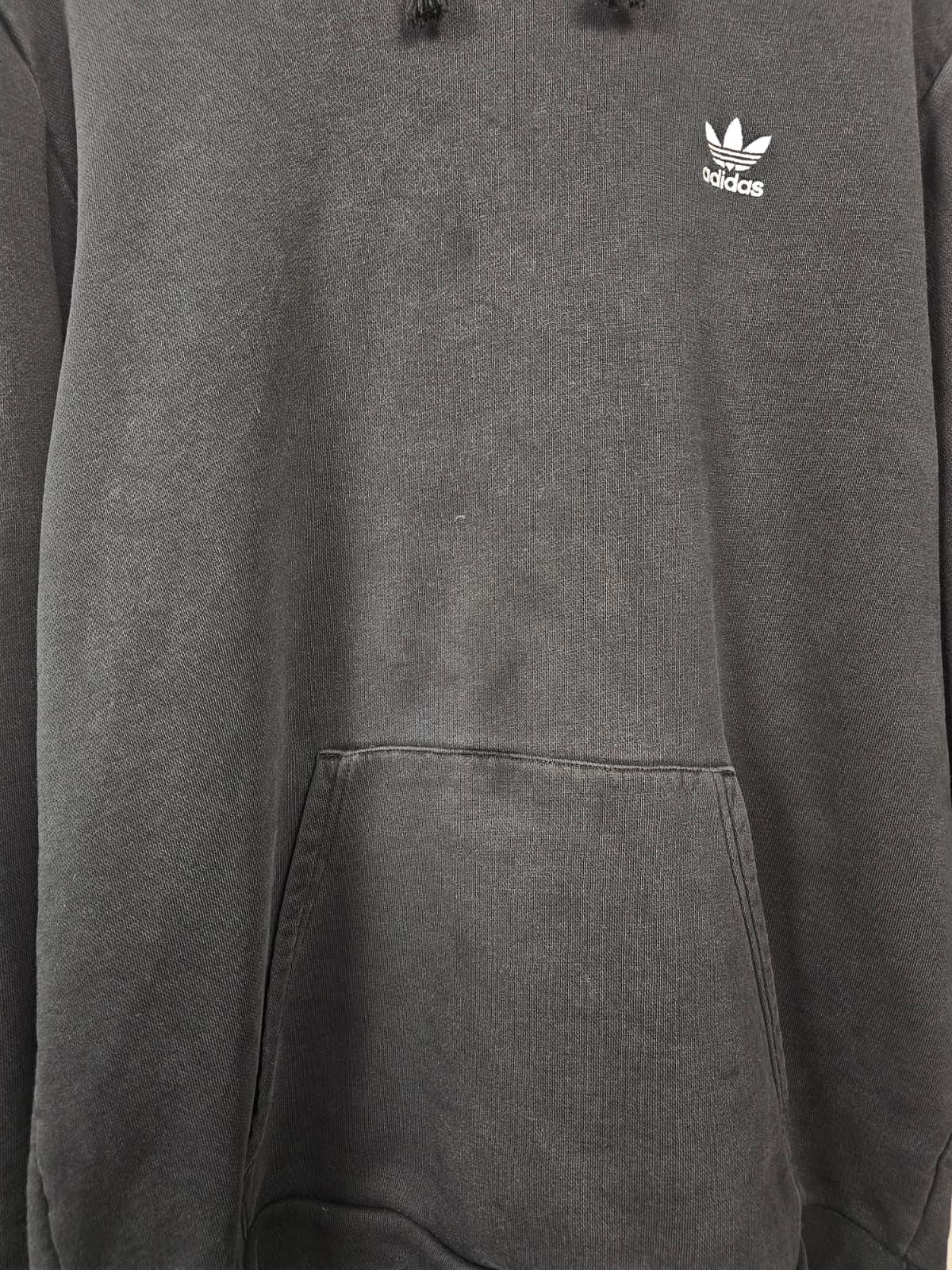 Adidas Mens Pullover Hoodie Jumper - XL/Extra Large - Black