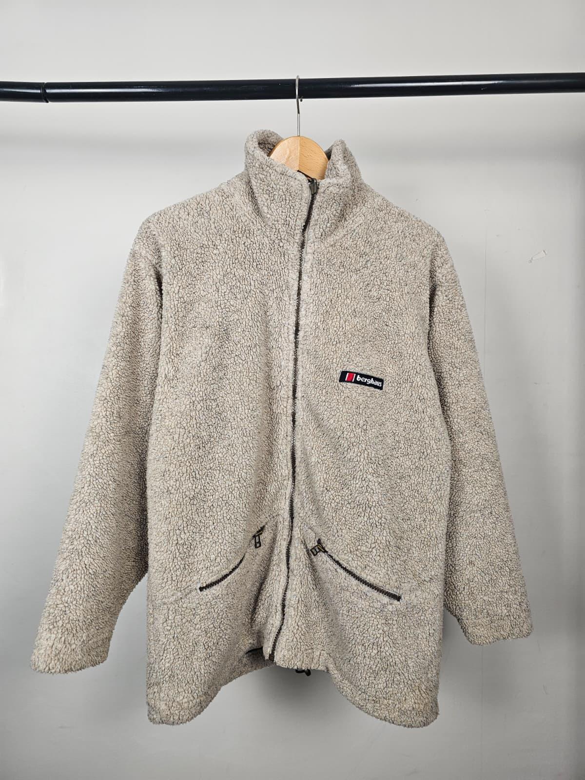 Berghaus Womens Vintage Full Zip Sherpa/Borg Gemini Madison Fleece Jacket - 10