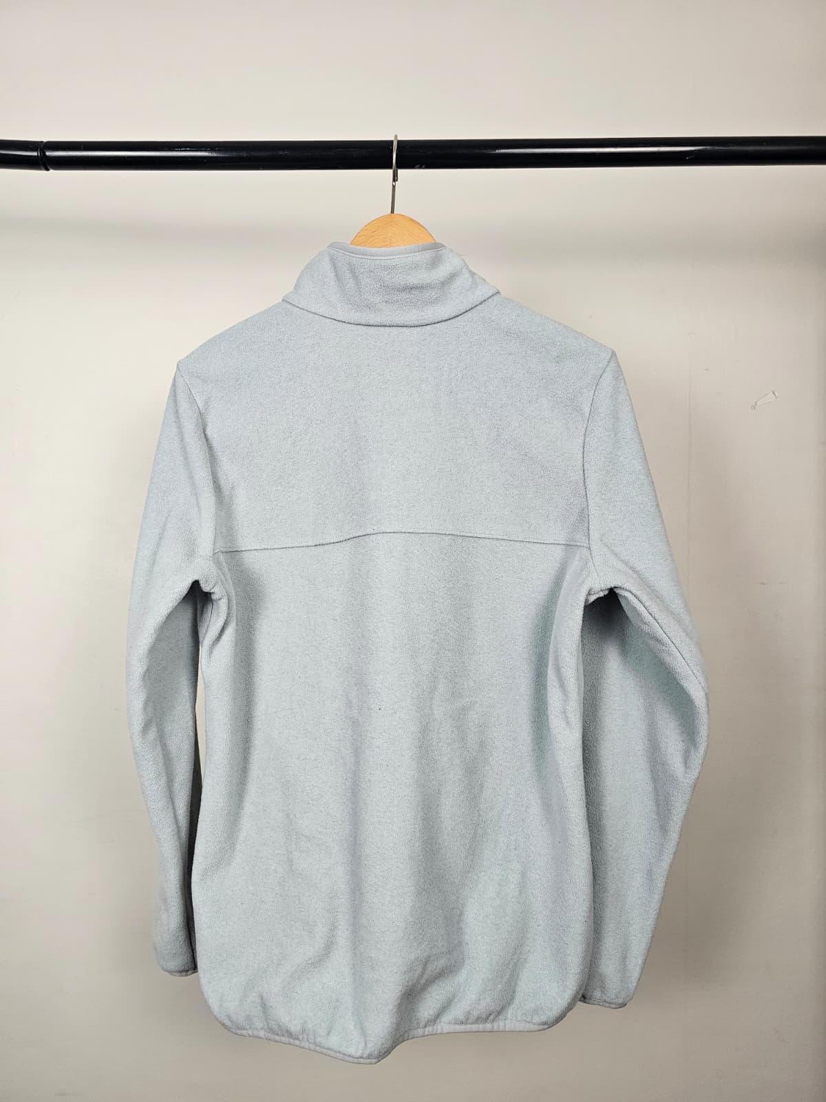 Columbia Womens Snap Button Pullover Fleece Pocket Jumper - M/Medium