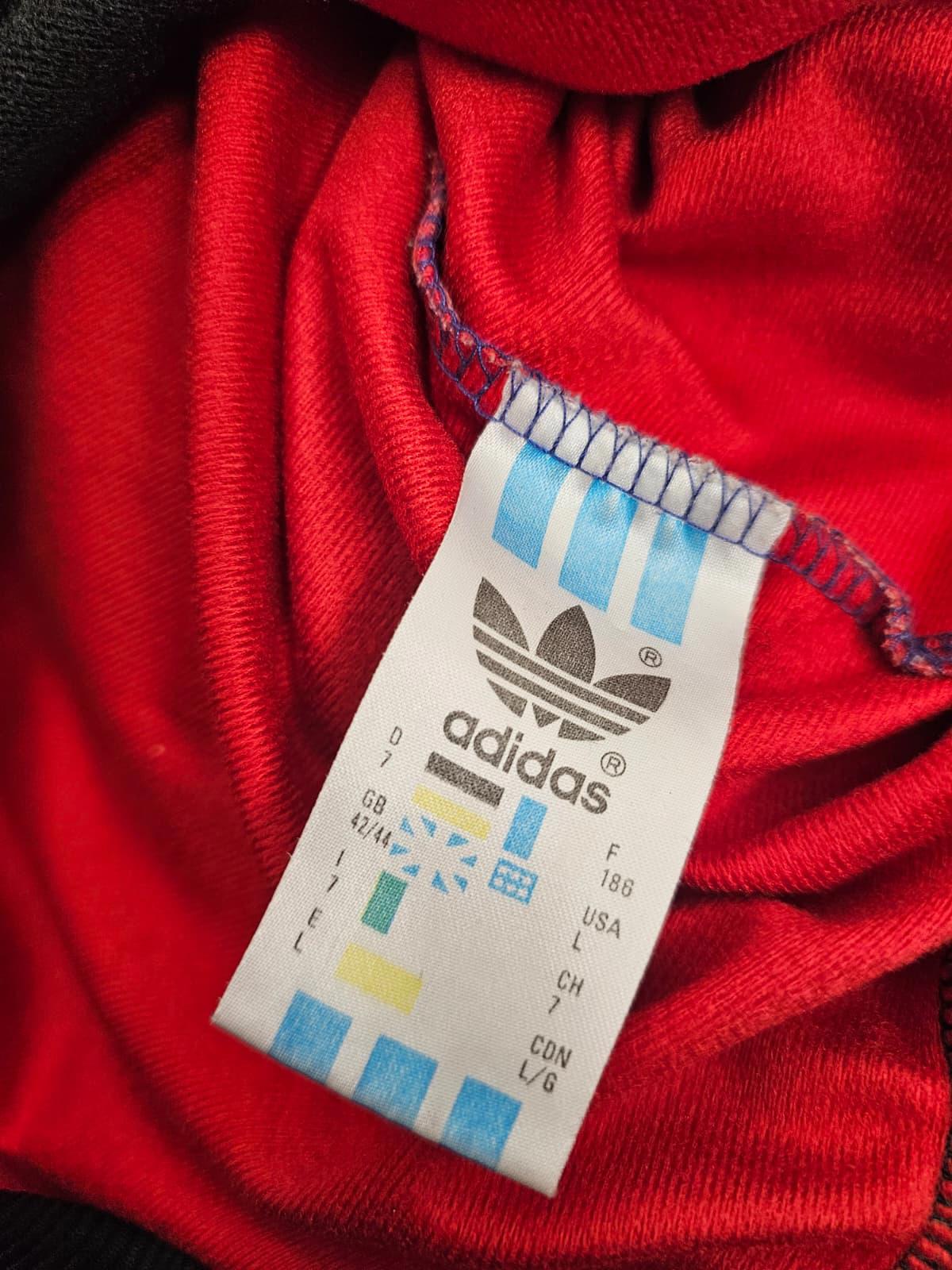 Adidas Mens Vintage 1/2 Zip Pullover Track Style Jumper - L/Large