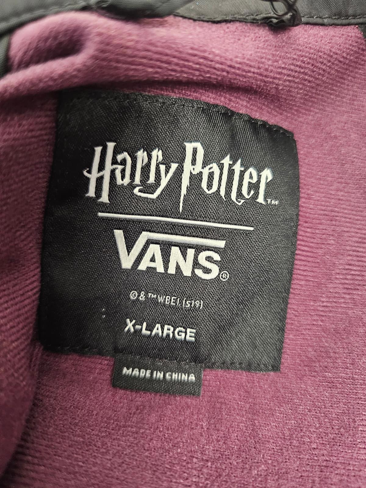 Vans X Harry Potter Coach Style Popper Button Lined Jacket - XL/Extra Large