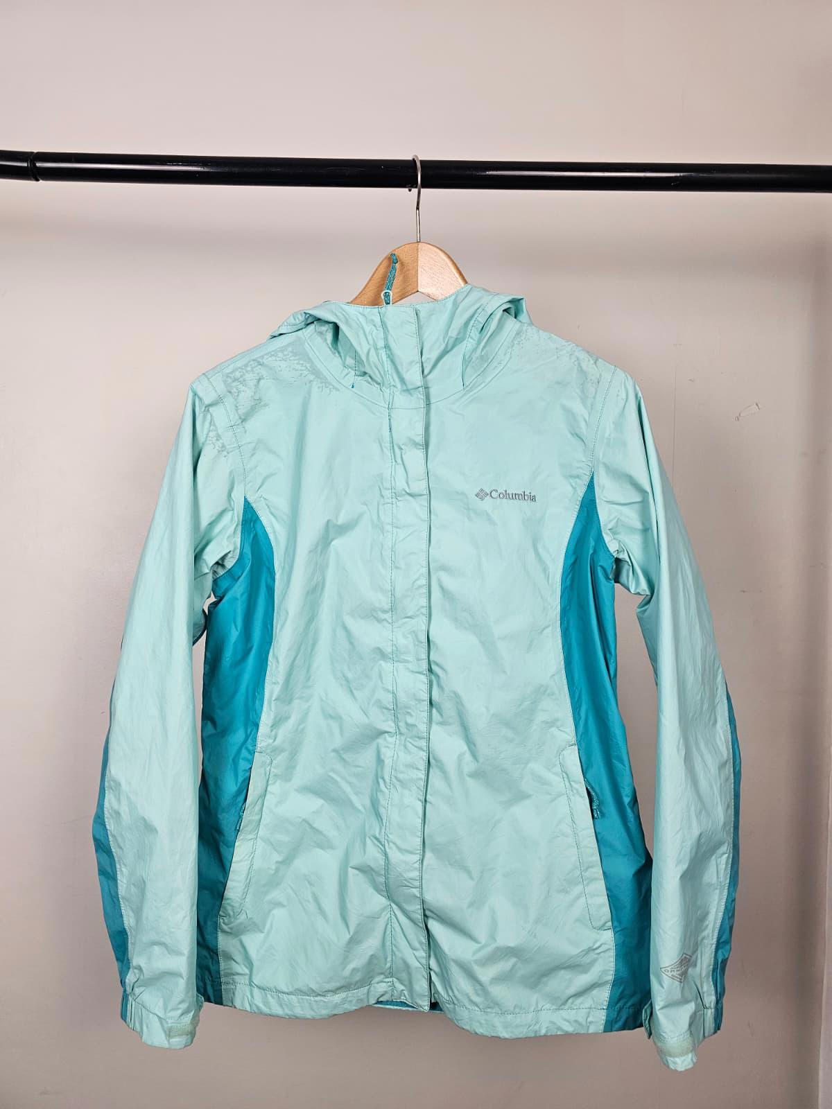 Columbia Womens Omni Tech Full Zip Hooded Windbreaker/Rain Jacket - M/Medium