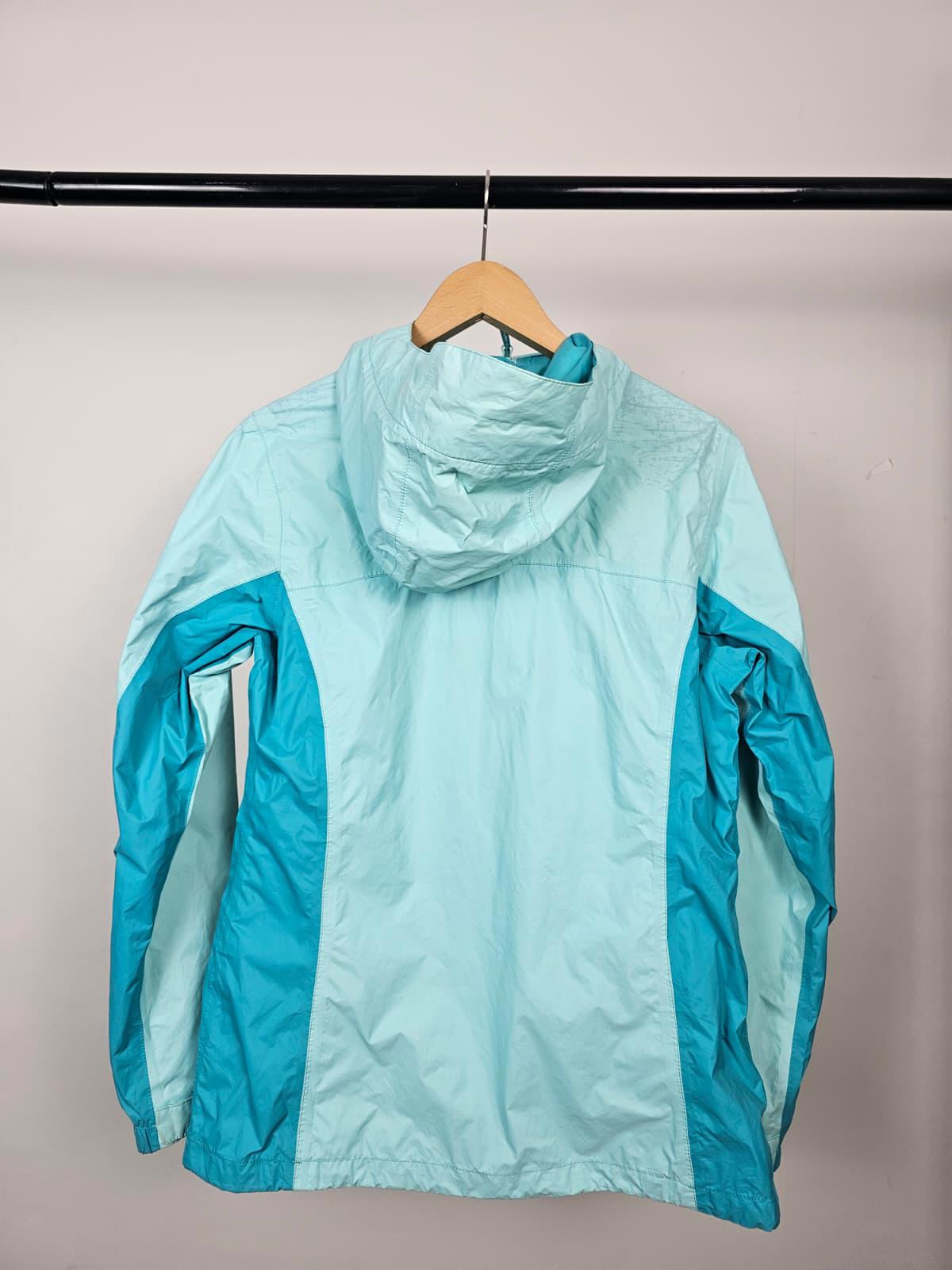 Columbia Womens Omni Tech Full Zip Hooded Windbreaker/Rain Jacket - M/Medium