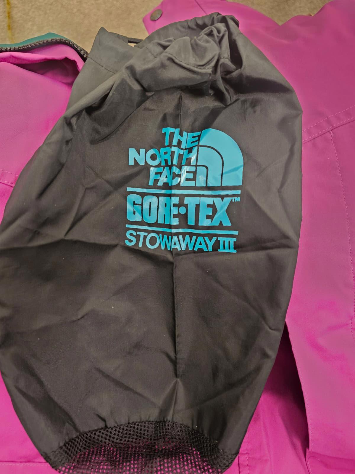 The North Face Vintage Womens Stowaway Full Zip Hooded Gore-Tex Jacket -M/Medium