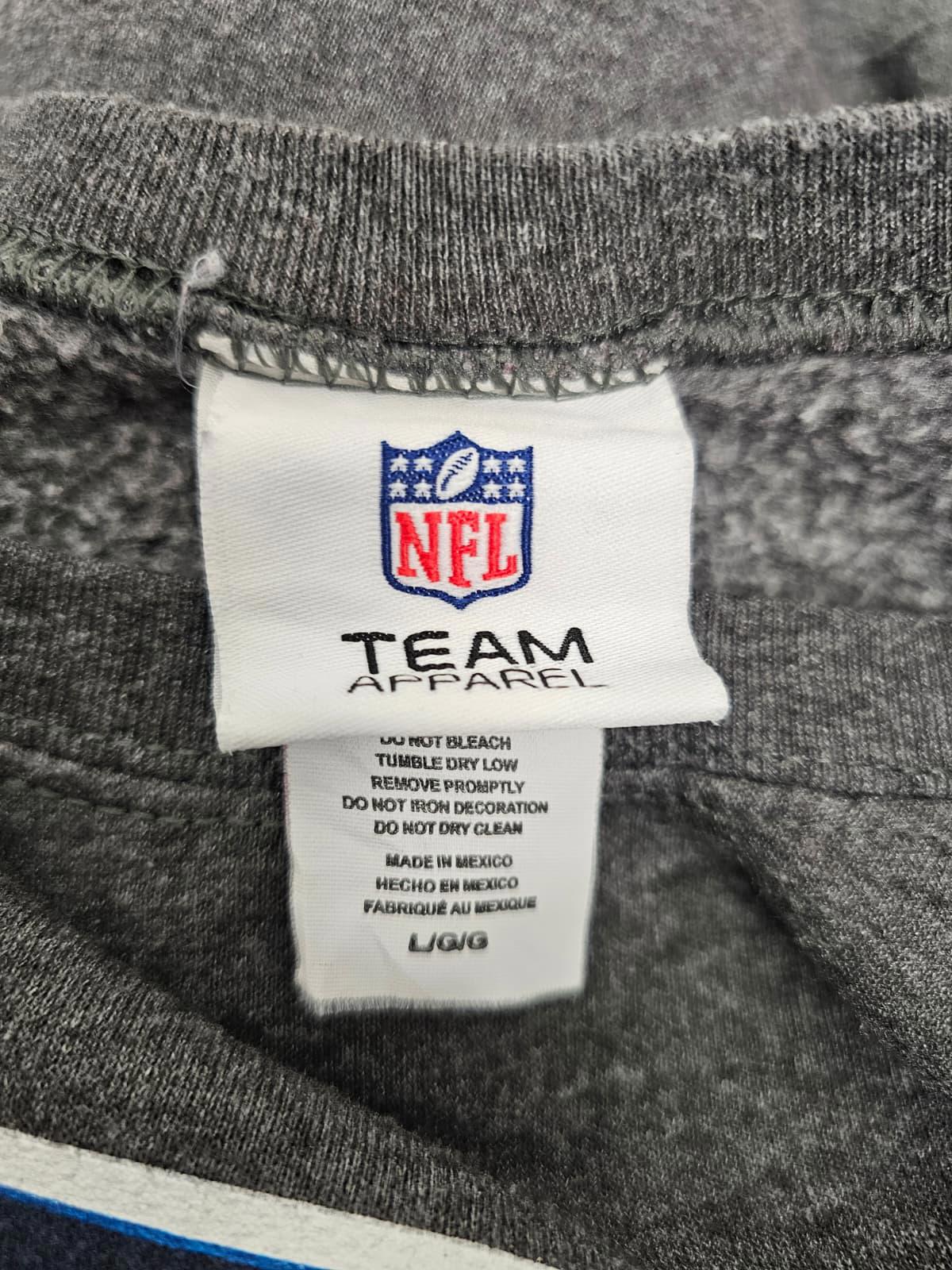 Seattle Seahawks USA NFL Football League Pullover Crew Neck Jumper -L/Large
