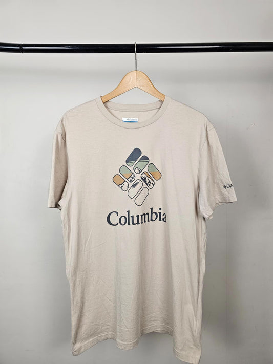 Columbia Mens Rapid Ridge Chest Print Short Sleeve Top/T-Shirt - M/Medium