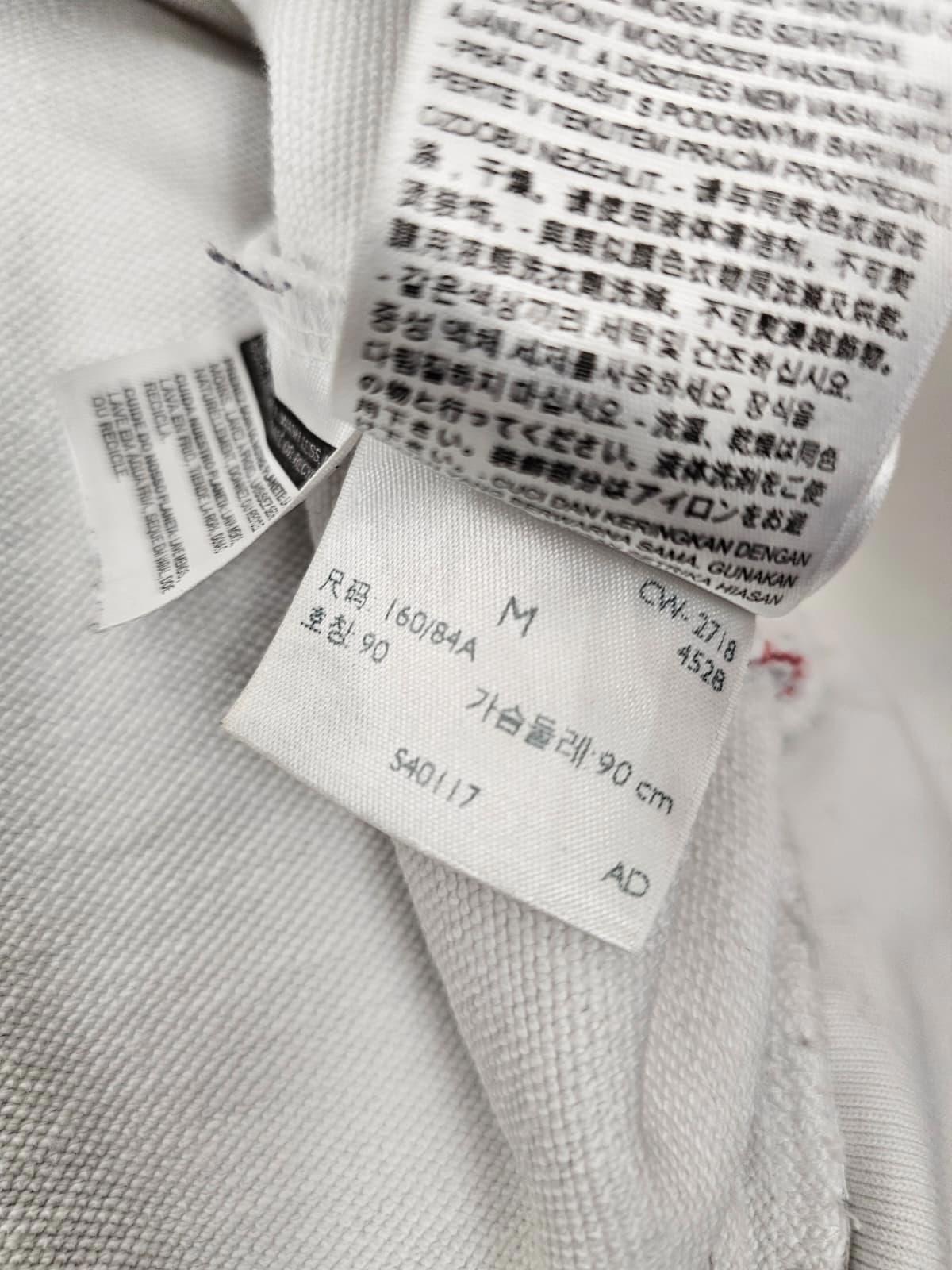 Levi's Womens Big Spellout Chest Print Pullover Hoodie - M/Medium - White