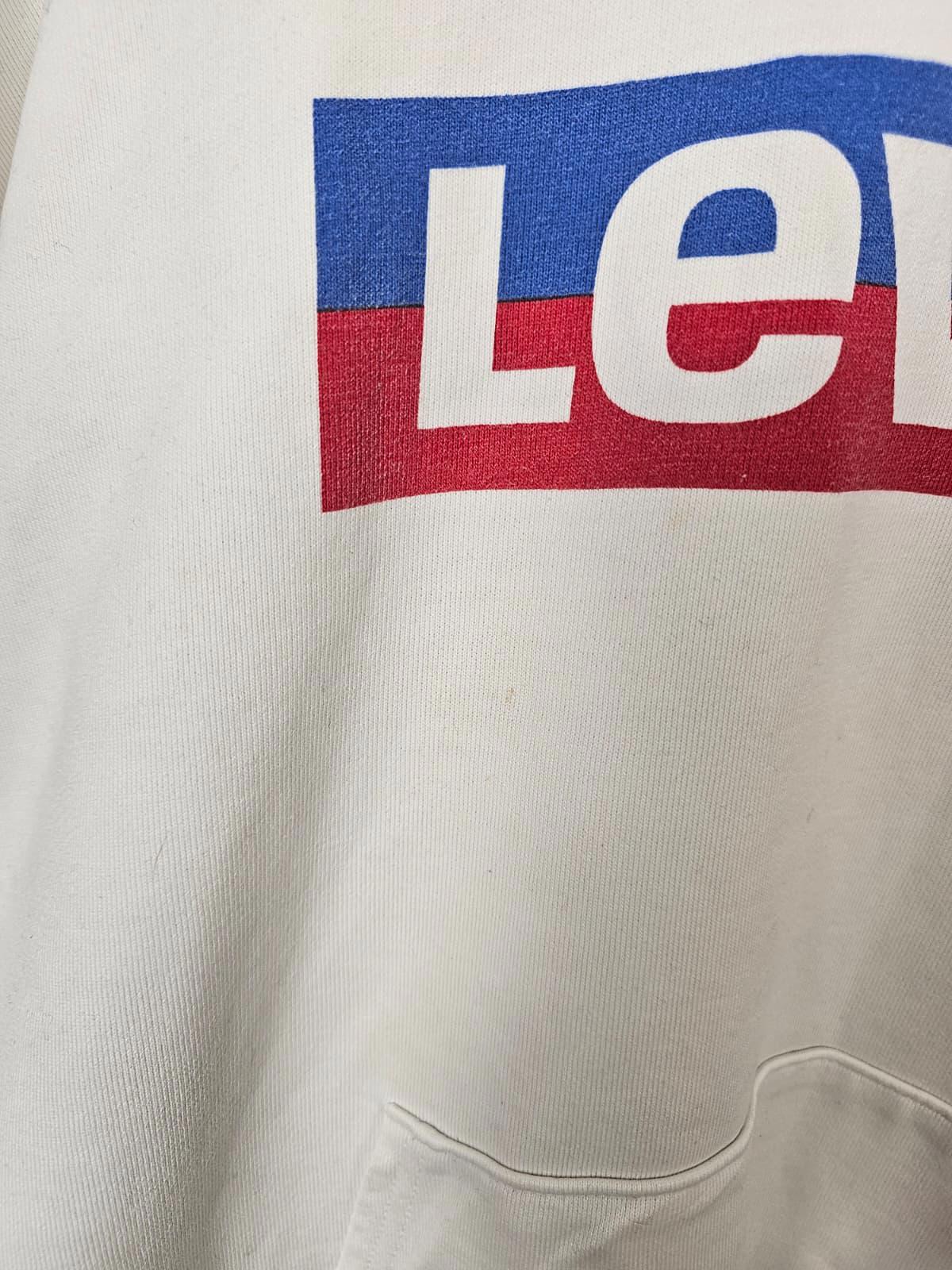 Levi's Womens Big Spellout Chest Print Pullover Hoodie - M/Medium - White