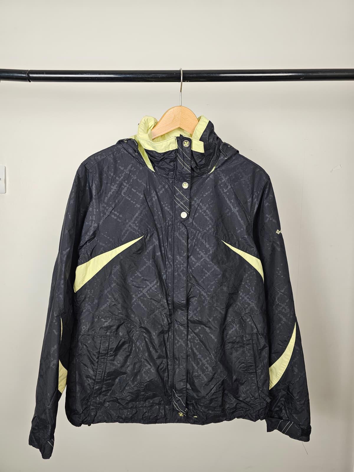 Columbia Womens Full Zip Hooded Waterproof Windproof Walking Jacket - M/Medium