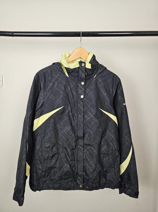 Columbia Womens Full Zip Hooded Waterproof Windproof Walking Jacket - M/Medium