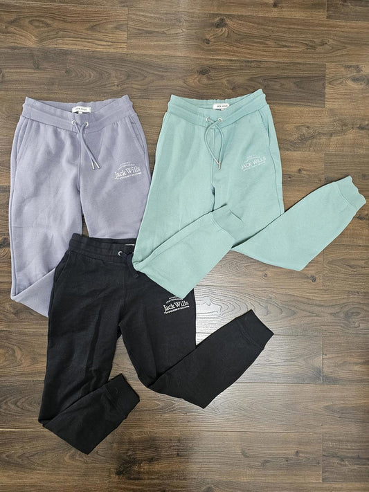 Jack Wills Womens Sweat Pants/Jogging Bottoms Bundle x 3 - 10 -Grey/Green/Black