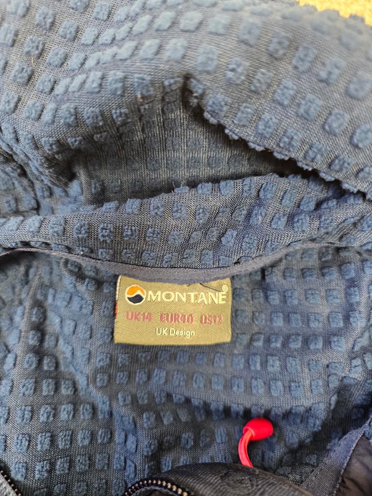 Montane Womens Technical Alpine Spirit Waffle Fleece Soft Shell Windproof Jacket