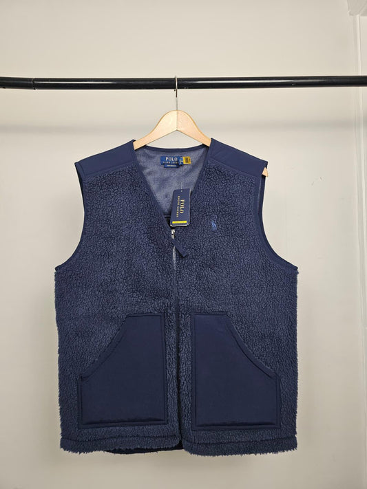 Polo Ralph Lauren Performance Men's Windbreaker Fleece Vest/Body Warmer/Gilet -M