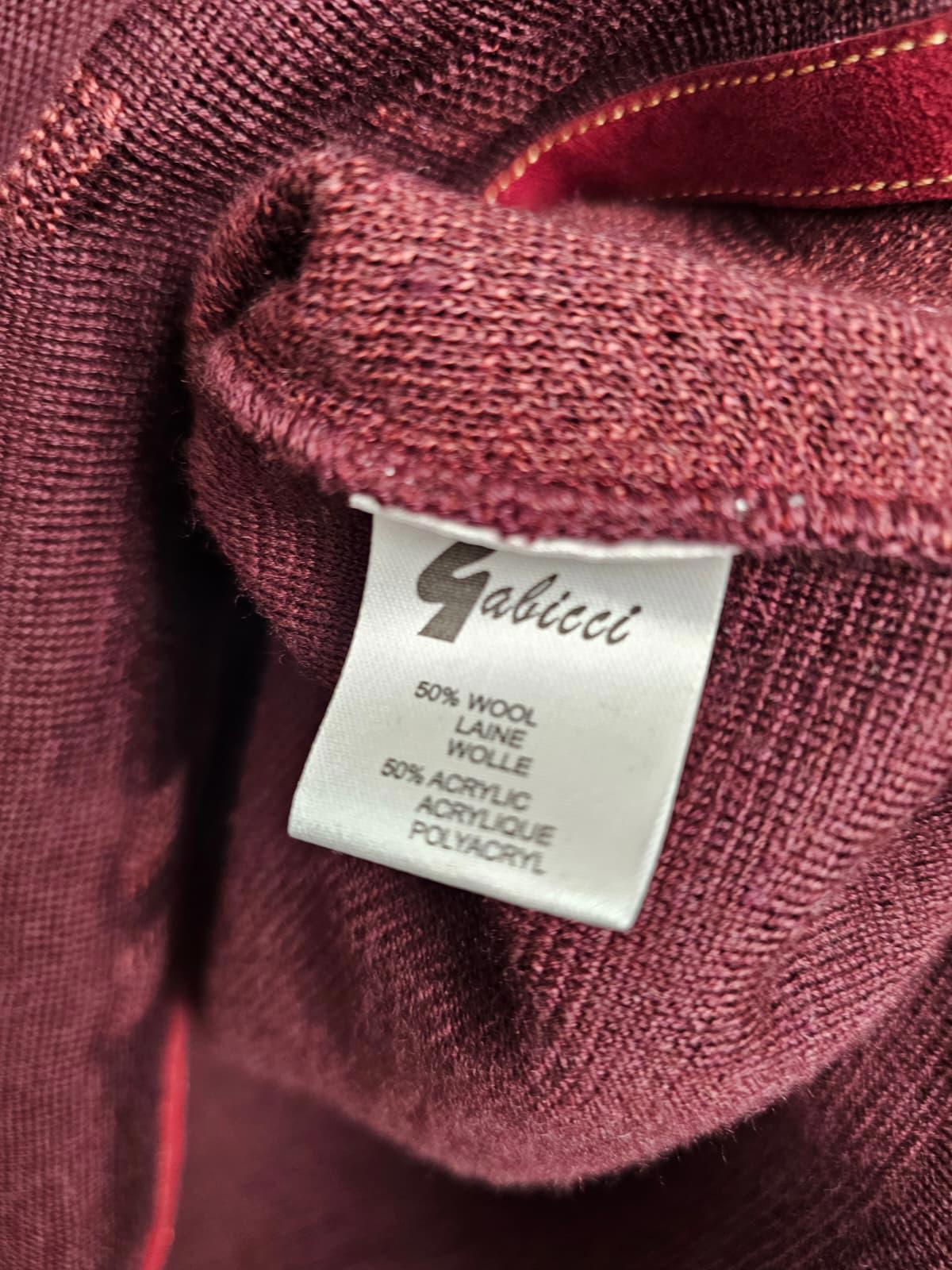 Gabicci Rare Gold Limited Edition Long Sleeve Mod 1/2 Zip Pullover Jumper - XL