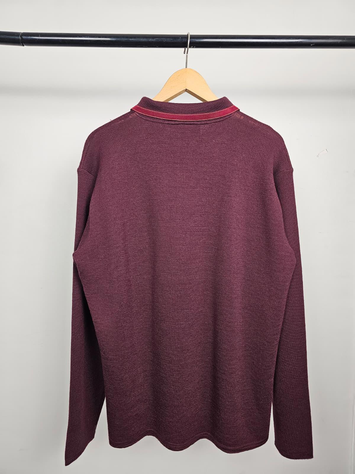 Gabicci Rare Gold Limited Edition Long Sleeve Mod 1/2 Zip Pullover Jumper - XL