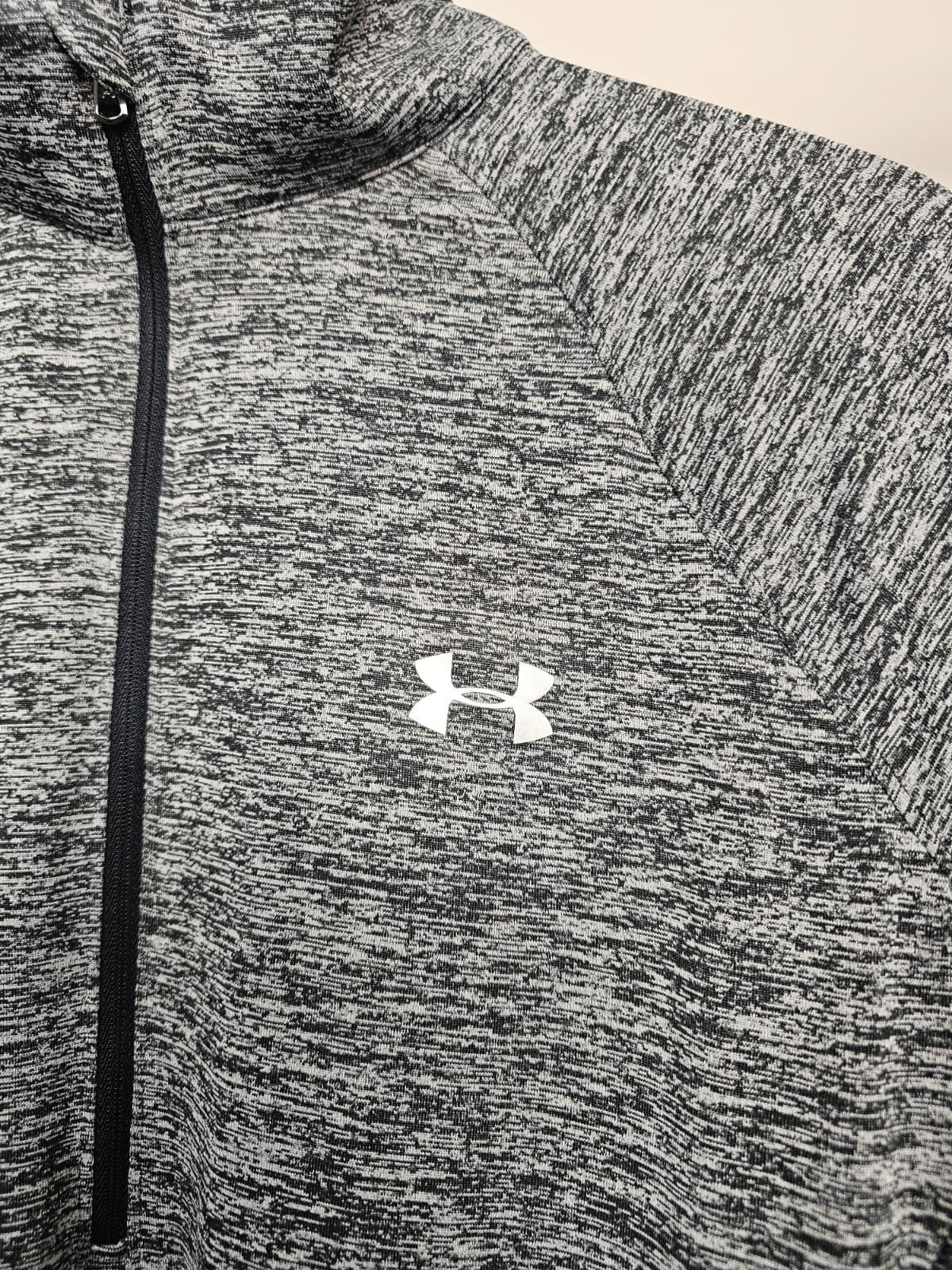 Under Armour Womens 1/2 Zip Pullover Activewear/Running Long Sleeve Top - L