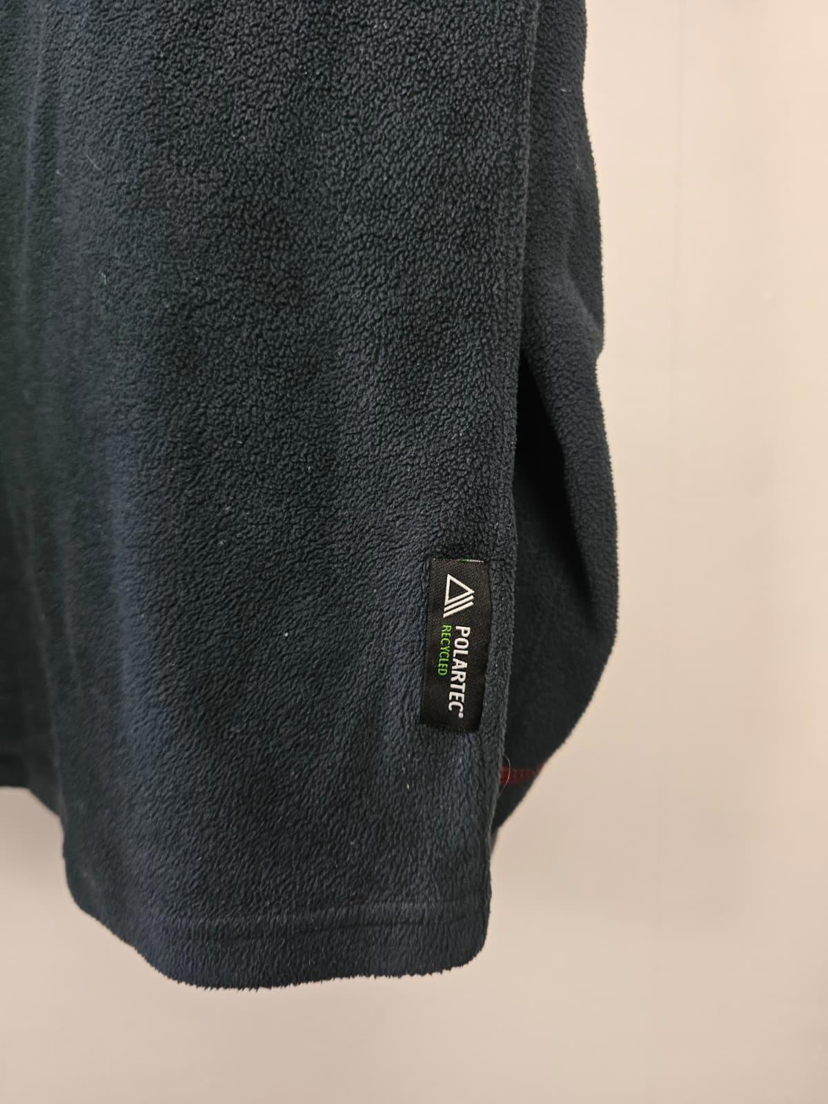 Rab Mens Polartec 1/2 Zip Pullover Fleece Jumper - L/Large - Navy/Red