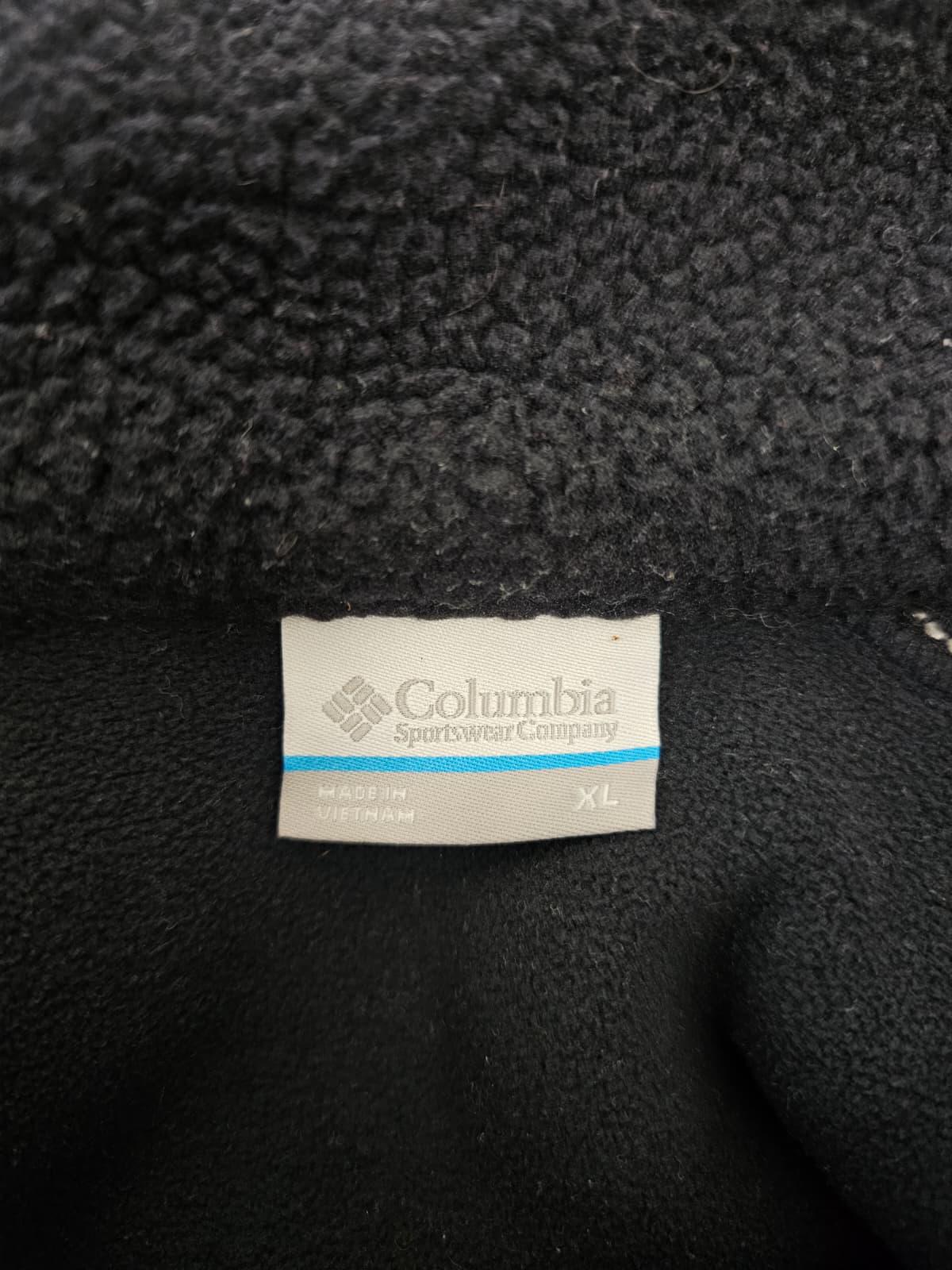 Columbia Womens Pullover Snap Button Sherpa Fleece Jumper - XL/Extra Large
