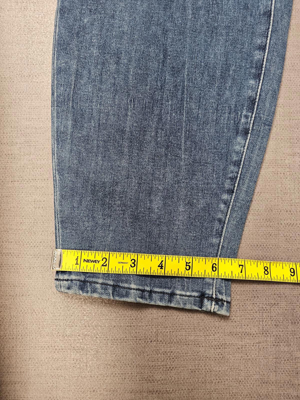 Lands End Women's Blue Denim Jeans Stretchy Waist - UK 28 - W42/30