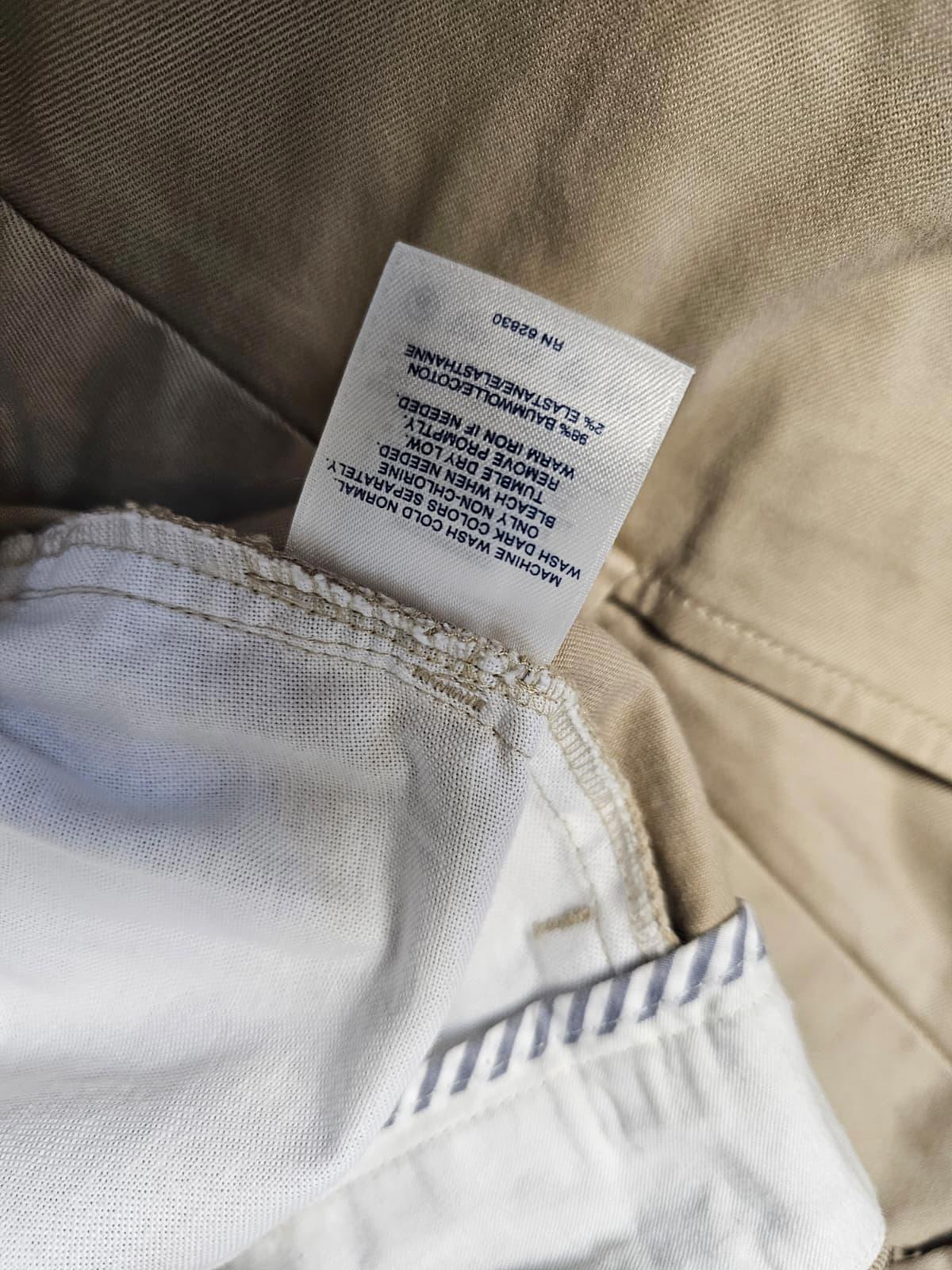 Lands End Women's Smart Casual Beige Chino Trousers/Pants - UK 28 - W46/L24