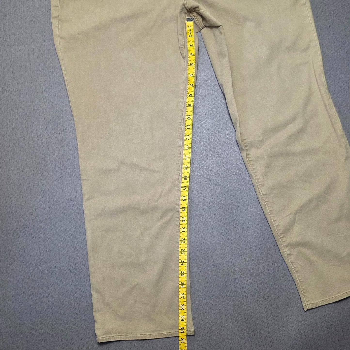 Lands End Womens Denim Jeans - UK 26  - W40 / L30 - Sand/Beige