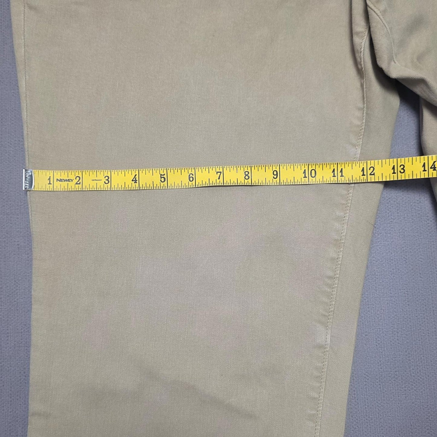 Lands End Womens Denim Jeans - UK 26  - W40 / L30 - Sand/Beige
