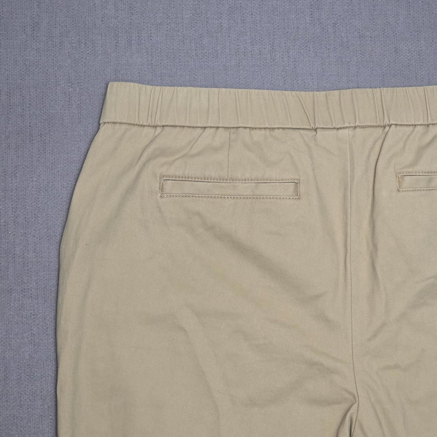 Lands End Womens Chino Style Casual Trousers/Pants - UK 18 - L26- Beige