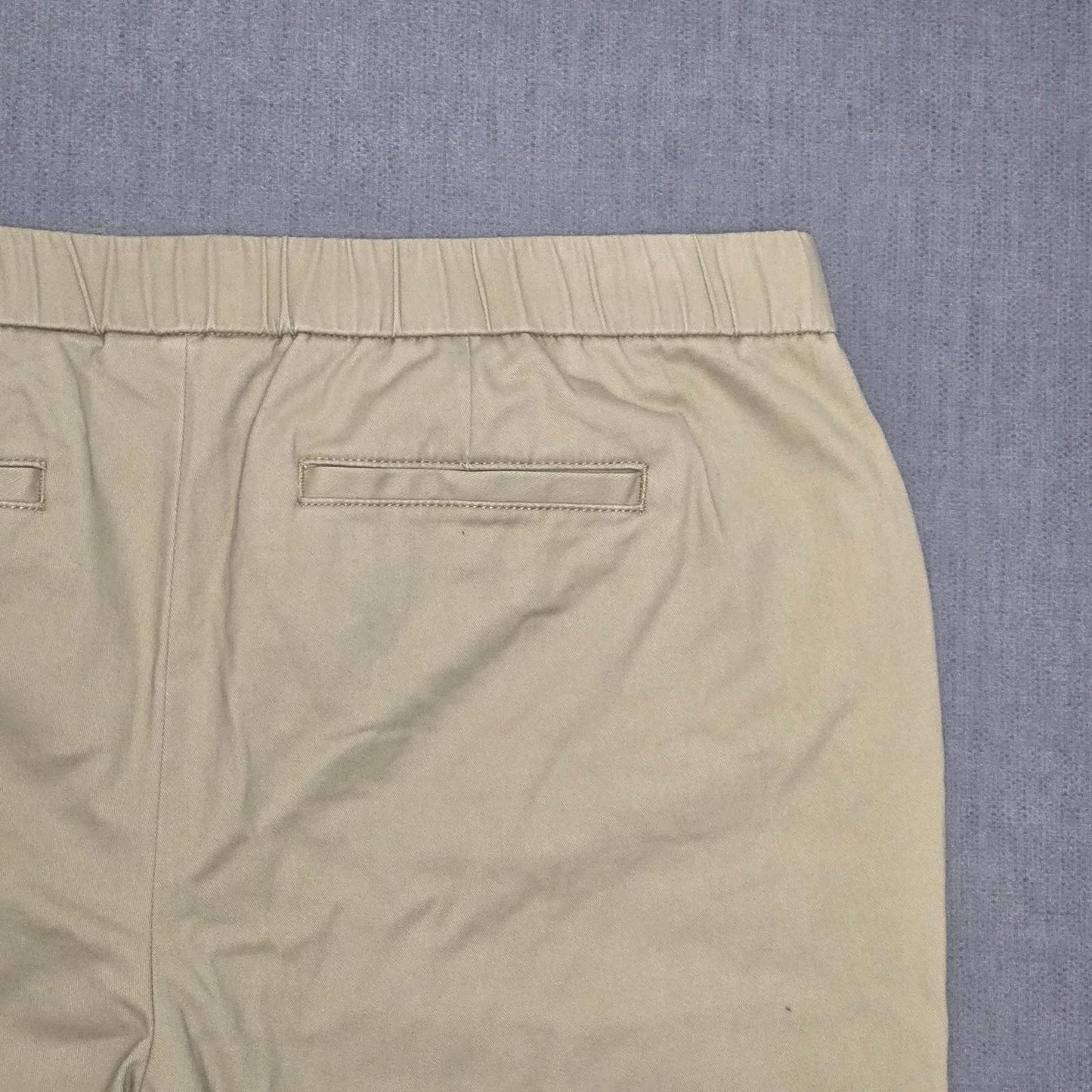 Lands End Womens Chino Style Casual Trousers/Pants - UK 18 - L26- Beige