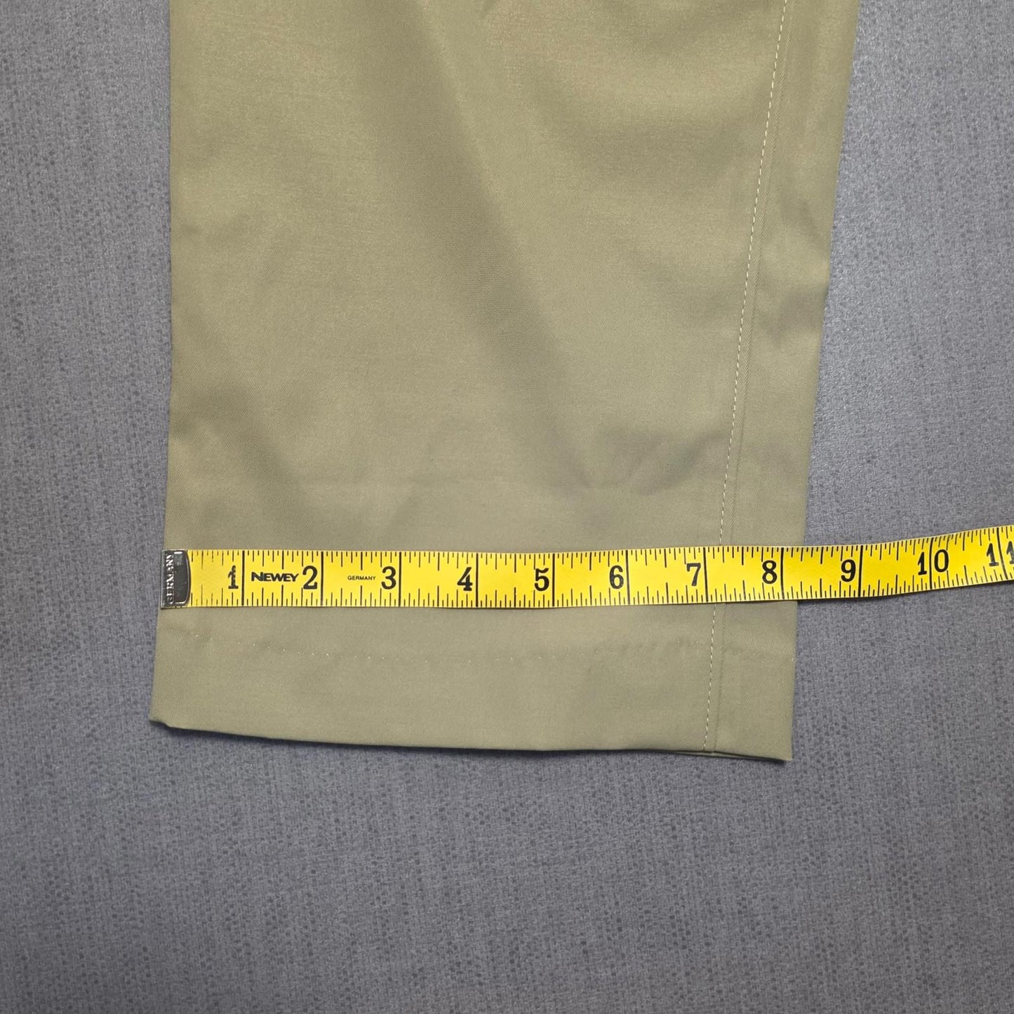 Lands End Mens Smart Casual Chino Style Trousers/Pants - 30 - W30 / L30 - Khaki