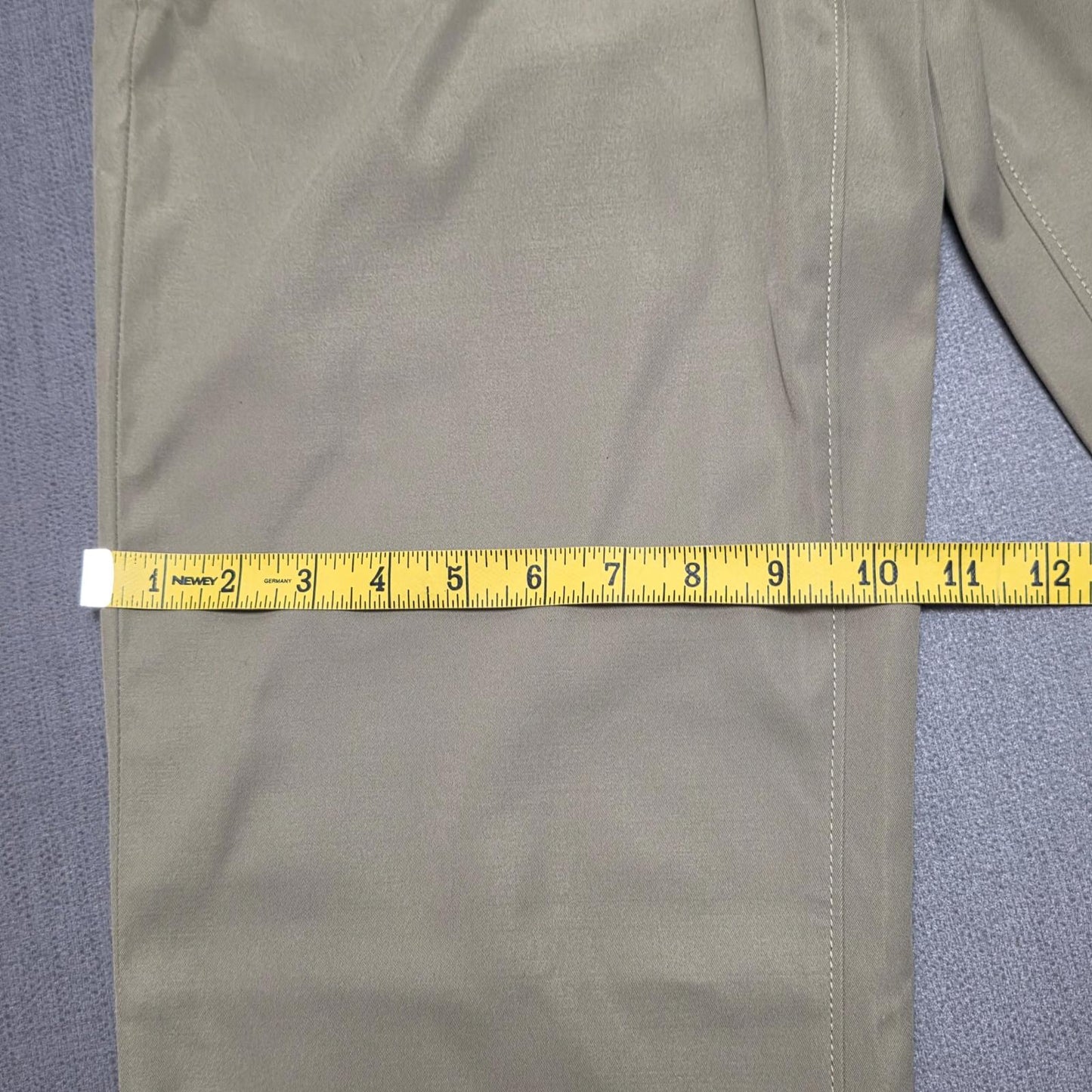 Lands End Mens Smart Casual Chino Style Trousers/Pants - 30 - W30 / L30 - Khaki