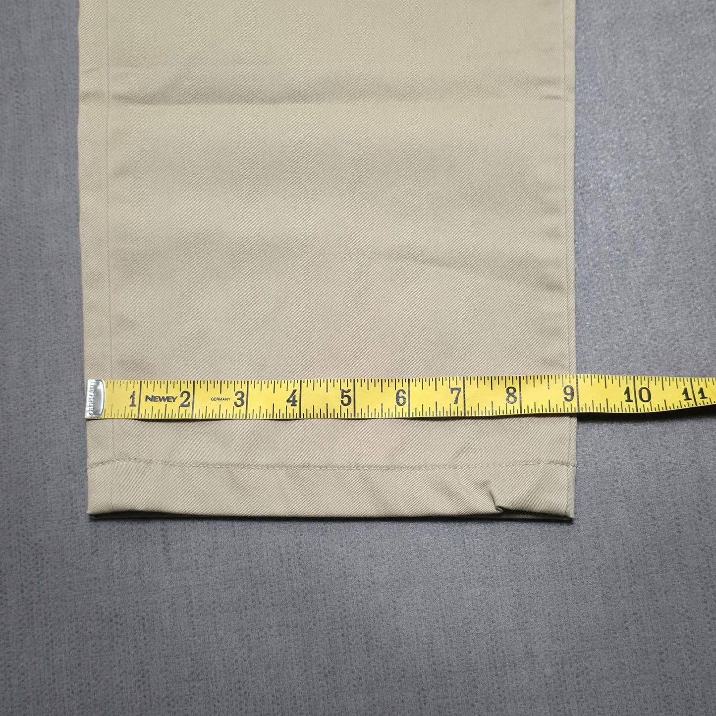 Lands End Mens Chino Style Smart Casual Trousers/Pants -  36 - W36 / L28 - Beige