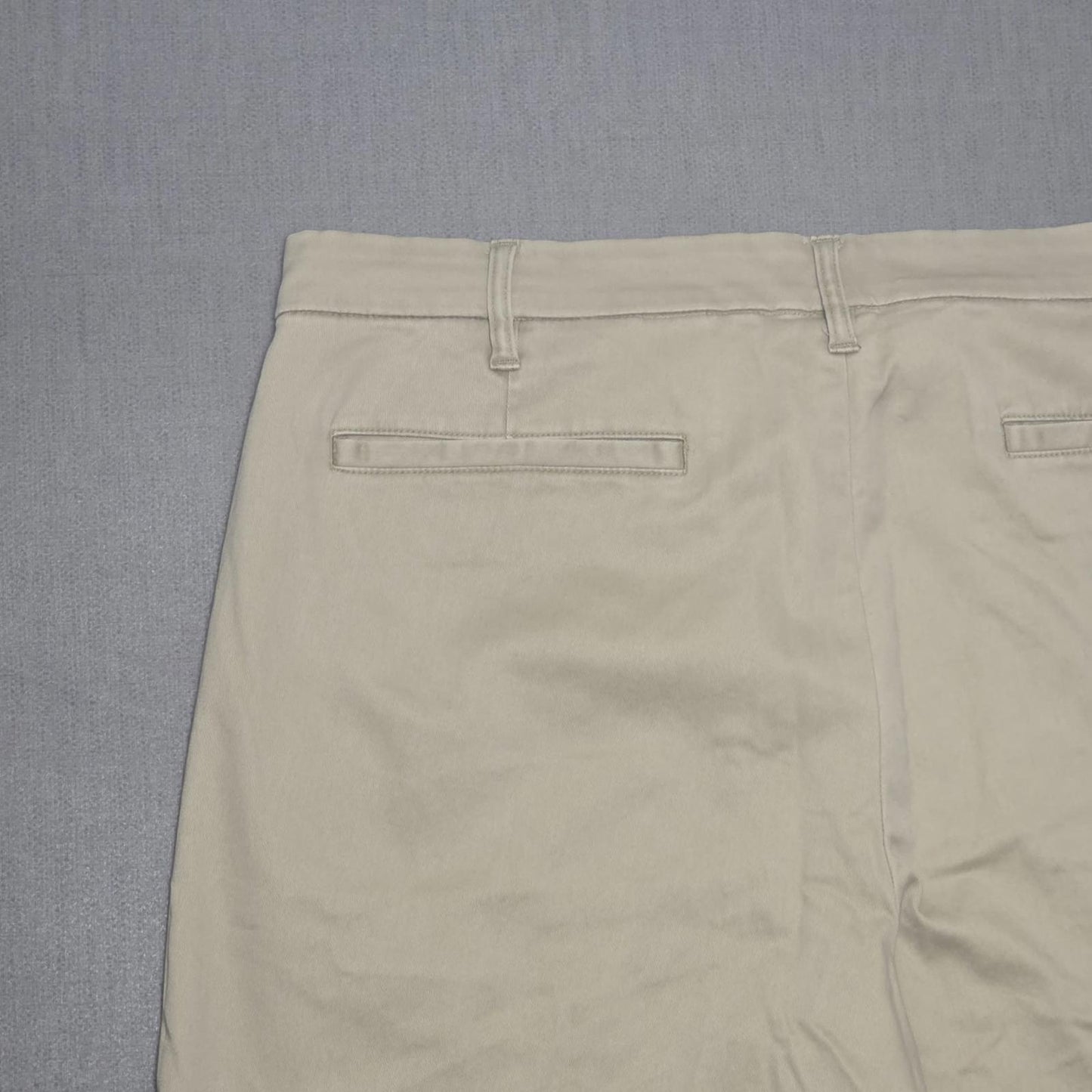 Lands End Mens Chino Style Smart Casual Trousers/Pants -  36 - W36 / L28 - Beige