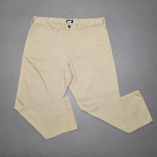 Lands End Mens Chino Style Smart Casual Trousers/Pants - 34 - W34 / L25