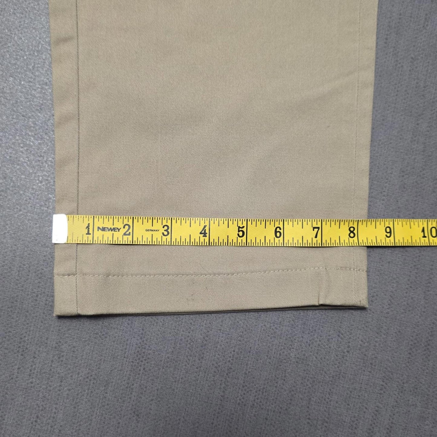 Lands End Mens Chino Style Smart Casual Trousers/Pants - 30 - W30 / L26 - Beige