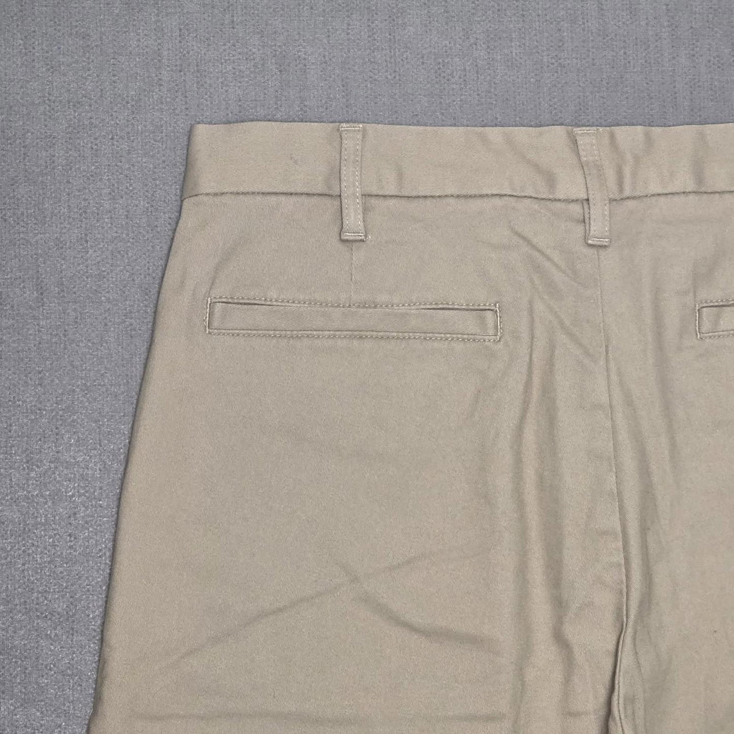 Lands End Mens Chino Style Smart Casual Trousers/Pants - 30 - W30 / L26 - Beige