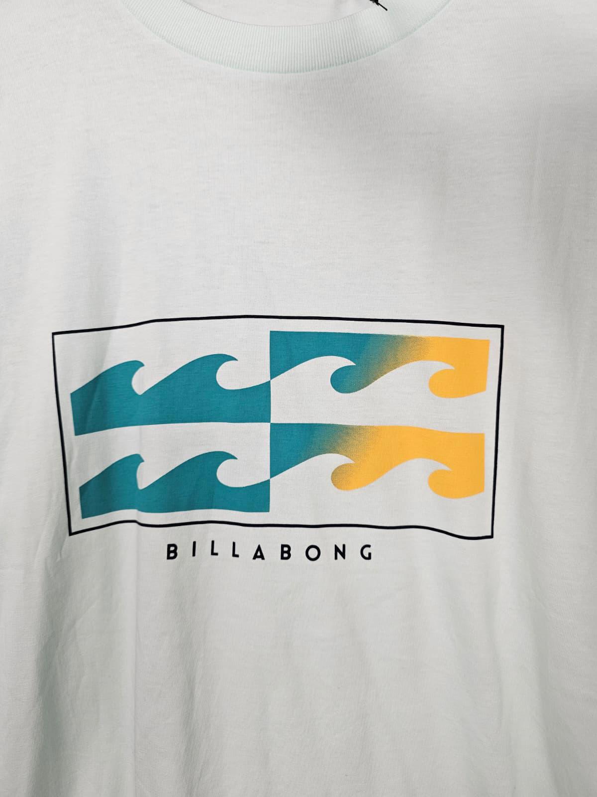 Billabong Mens Big Print Surf Wear Casual Short Sleeve T-Shirt - M/Medium