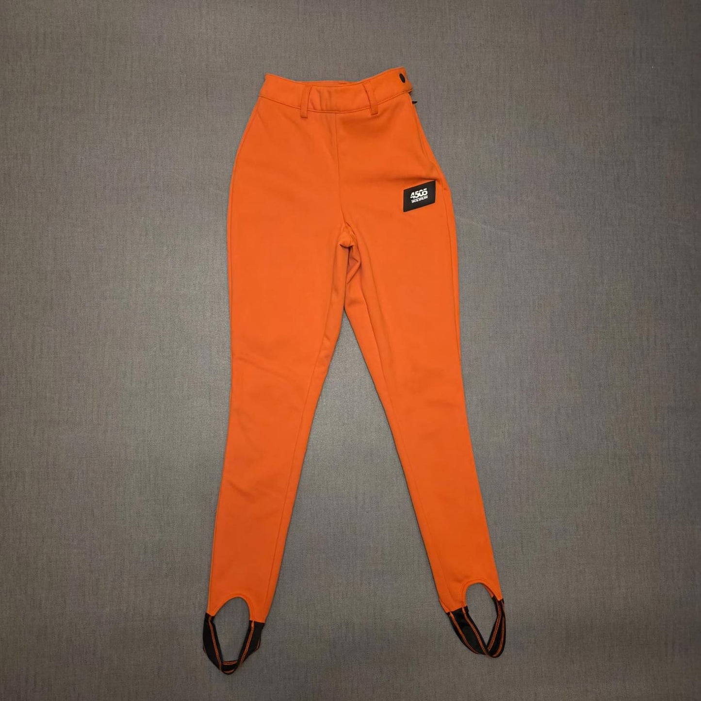 ASOS 4505 Womens Ski & Snow Soft Shell Style Bottoms/Trousers - UK 2 - Orange