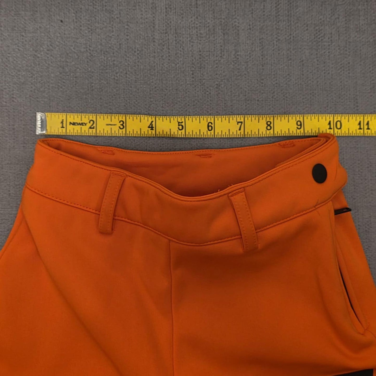 ASOS 4505 Womens Ski & Snow Soft Shell Style Bottoms/Trousers - UK 2 - Orange