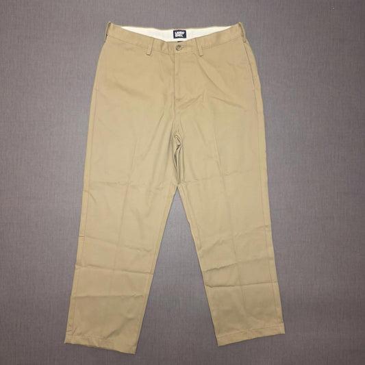 Lands End Mens Smart Casual Chino Style Trousers/Pants -  34 - Beige