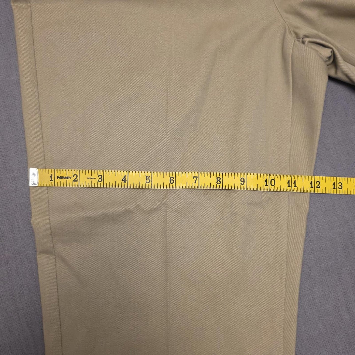 Lands End Mens Smart Casual Chino Style Trousers/Pants -  34 - Beige