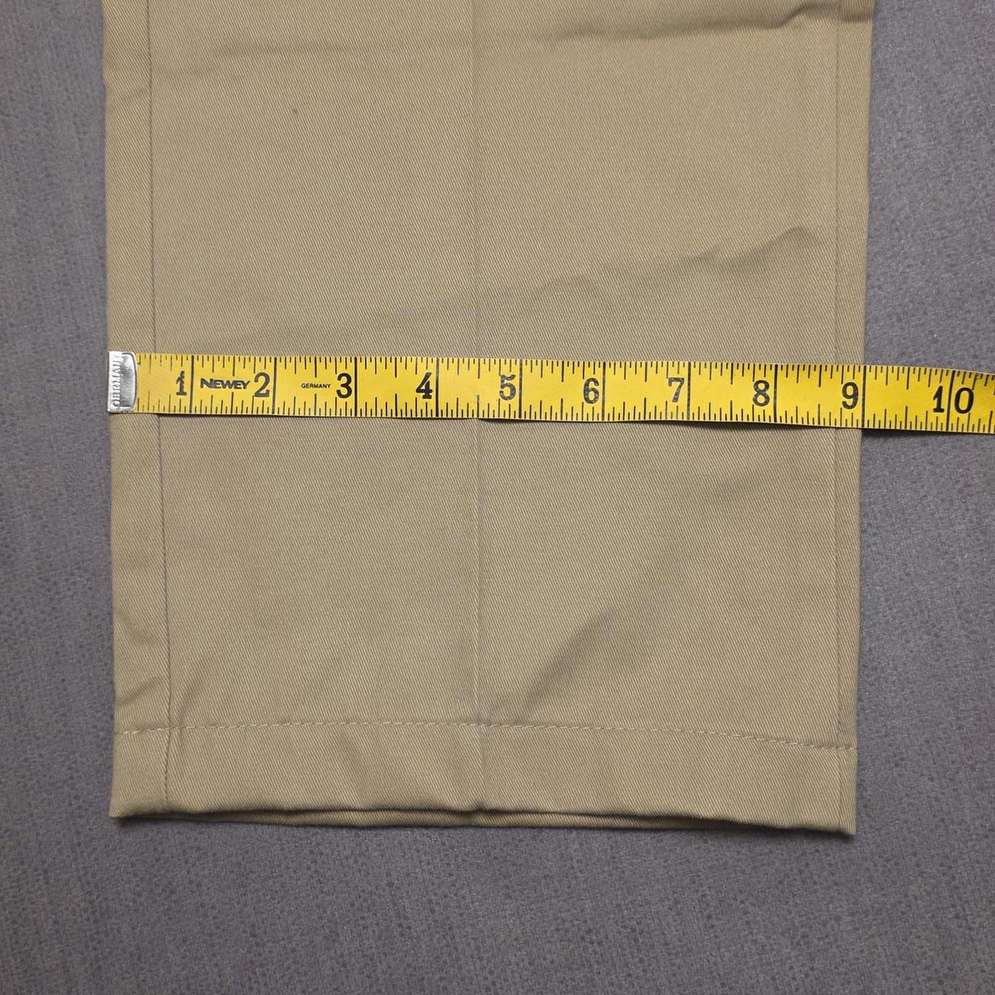 Lands End Mens Smart Casual Chino Style Trousers/Pants -  34 - Beige