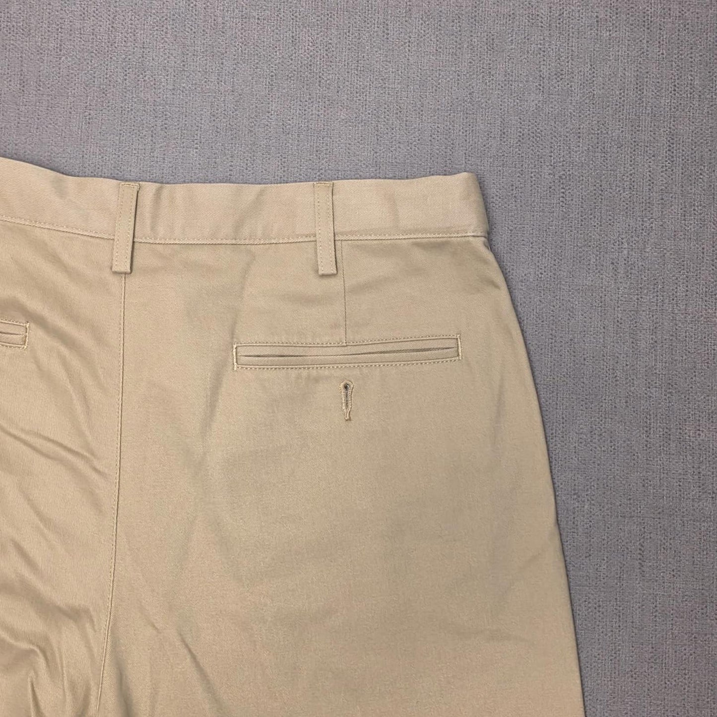 Lands End Mens Smart Casual Chino Style Trousers/Pants -  34 - Beige